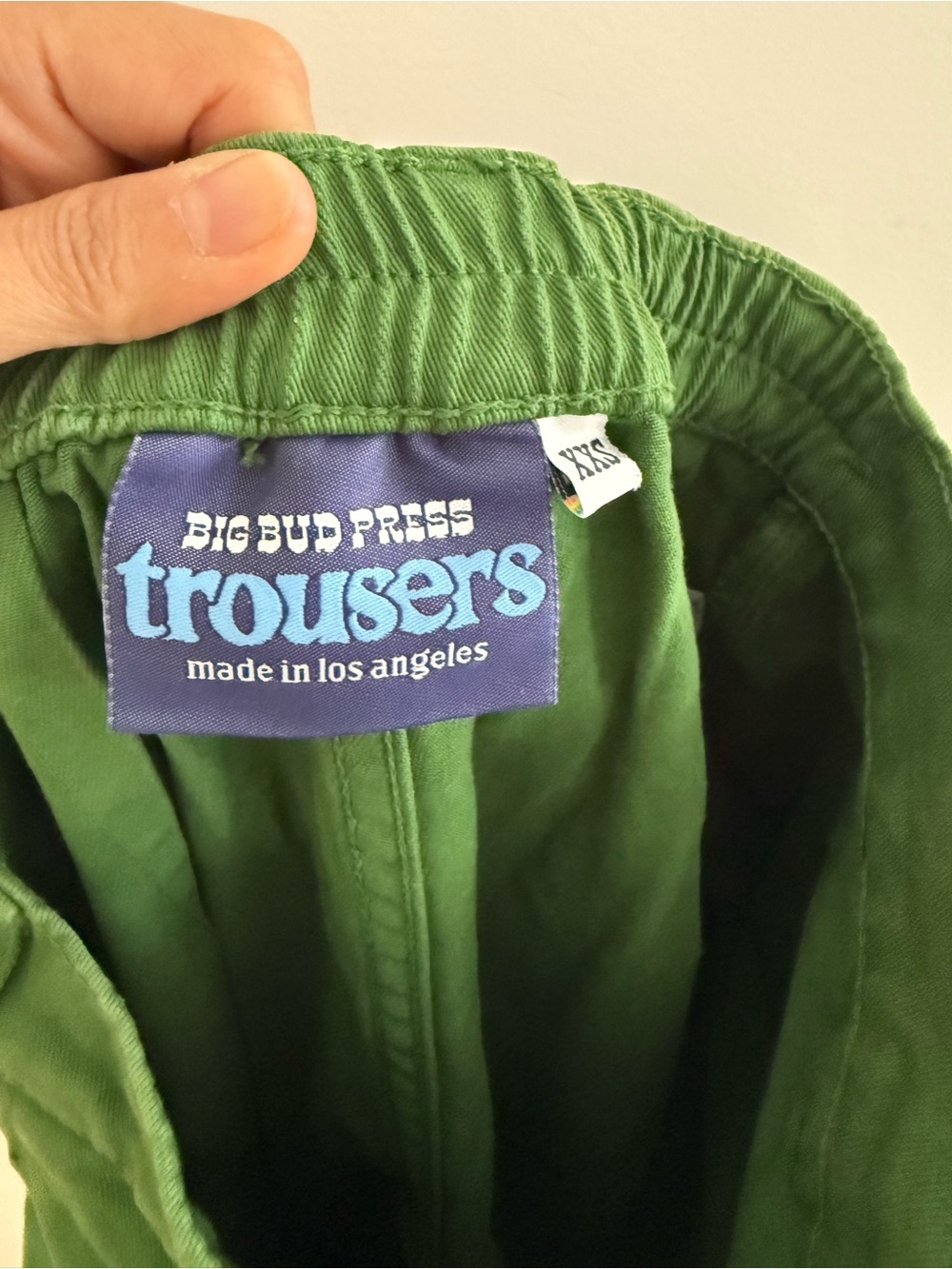 Big Bud Press Trousers Green XXS - Picture 5 of 5